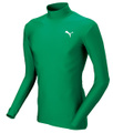 プーマ モックネックシャツ LS シャツ （カラー: パワーグリーン） 【メーカー取り寄せ】【とれすぽ】